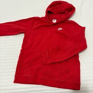 Nike Bold Red Pullover Hoodie
